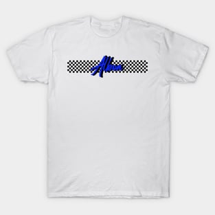 Race Flag Design 2 - Alex Albon T-Shirt